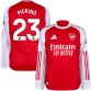 Arsenal Hemmatröja Merino 23 2025–2026 Långärmad